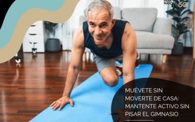 La rutina para mantenerse activo sin pisar el gimnasio