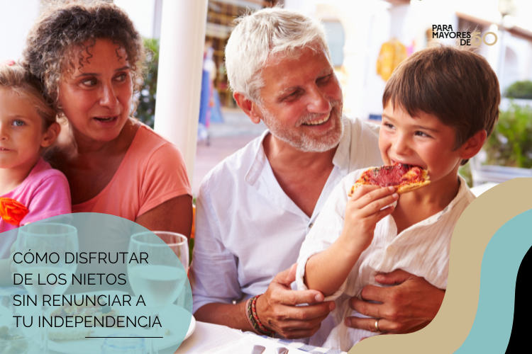 Los nuevos abuelos: cómo disfrutar de los nietos sin renunciar a tu independencia